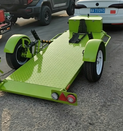 100-as modell félig leejtő hidraulikus emelő motorkerékpár utánfutó